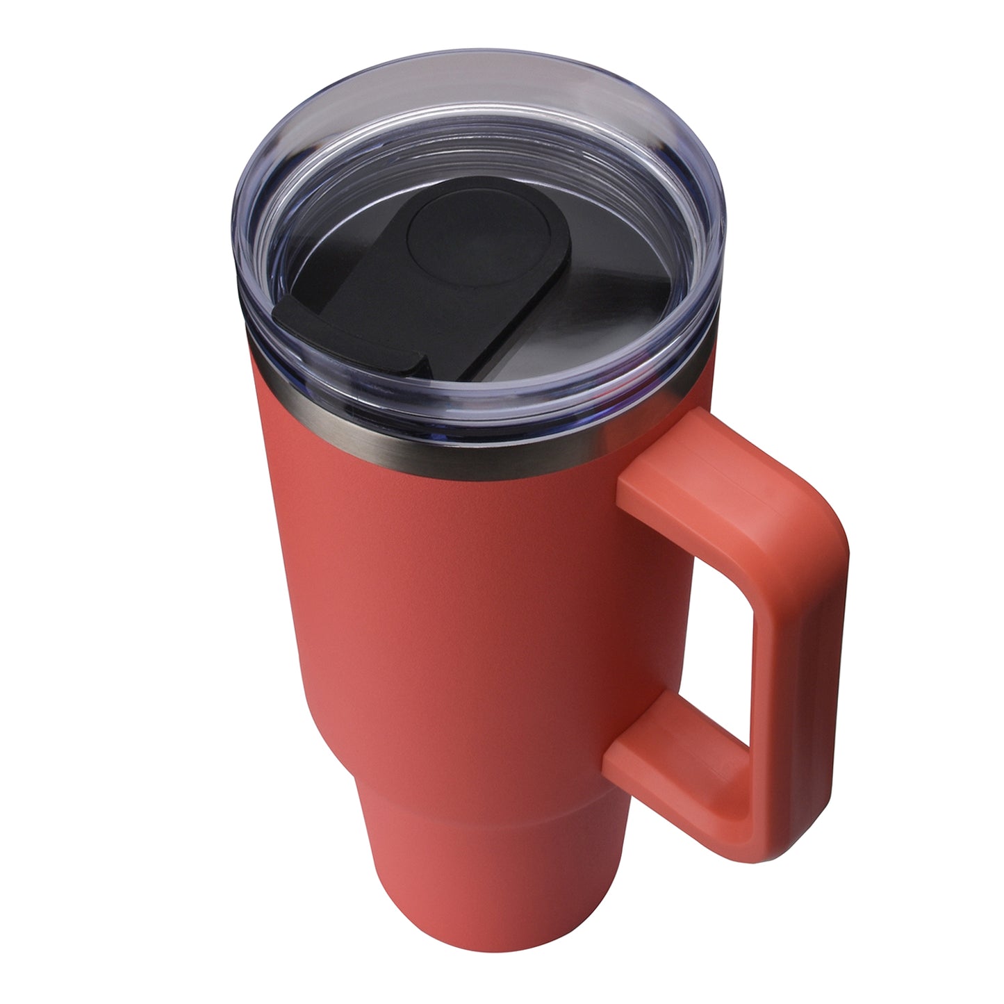 Double Wall Stainless Steel Insulated Tumbler With Straw - Red