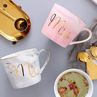 Stylish Ceramic Coffee Mugs for Couples