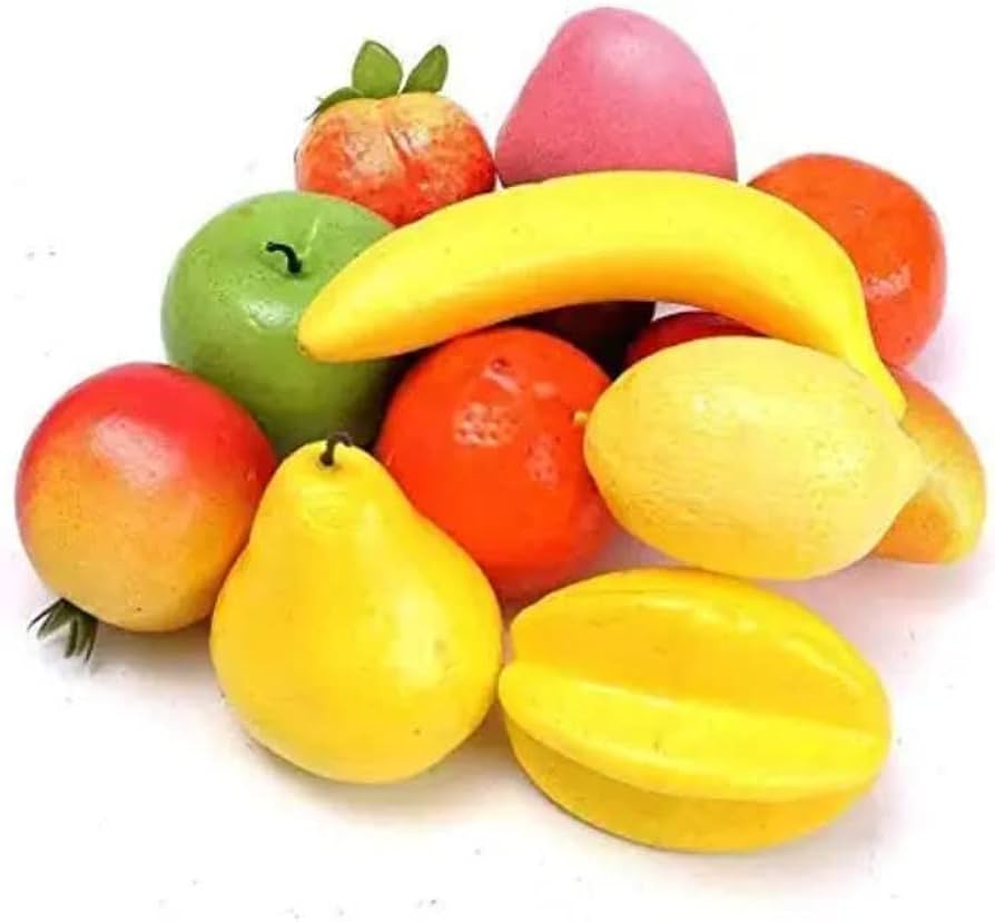 Plastic Artificial Fruits Ornaments For Home Decor