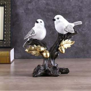 Decorative Household Bird Ornament Figurine Sculpture