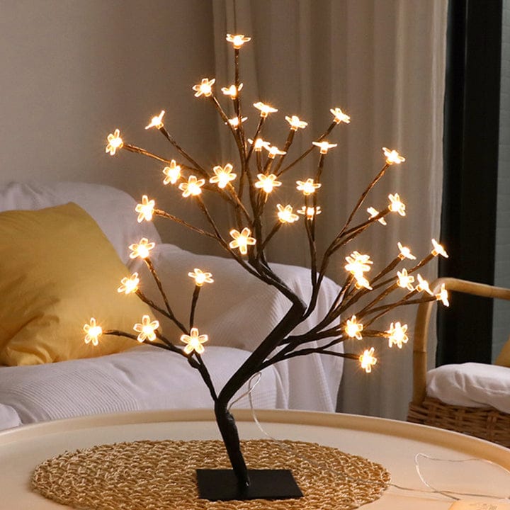 Electric Operated LED Cherry Blossom Tree Lamp With 48 LED lights