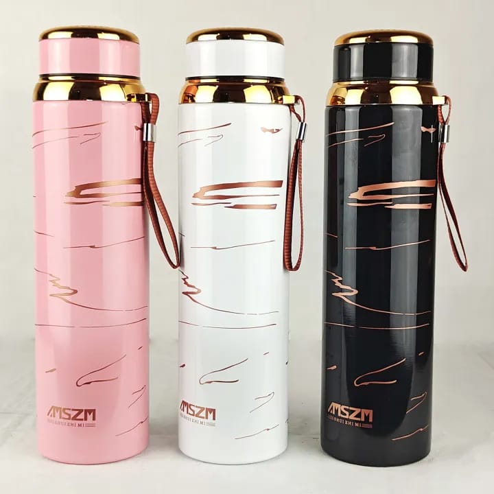 Marble Style Vacuum Insulation Bottle