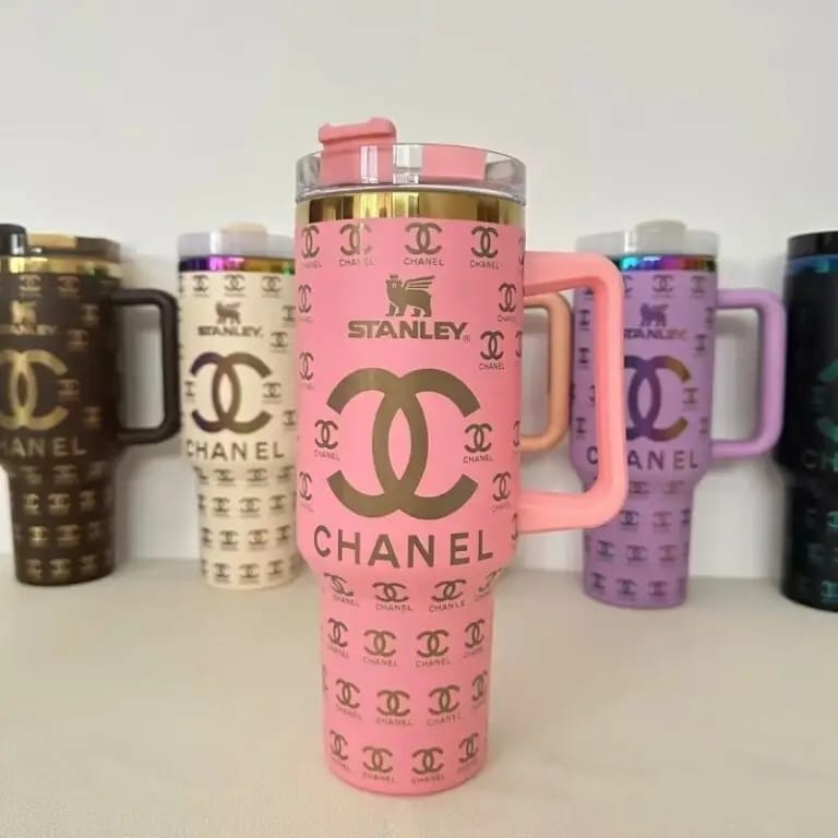Custom Chanel Engraved Stanley Tumbler