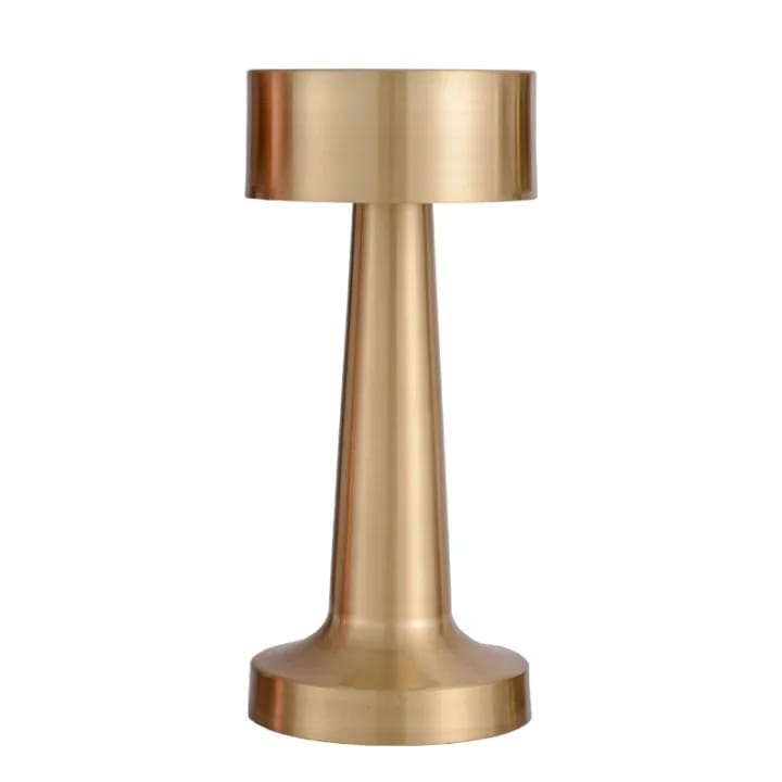 Modern minimalist rechargeable desk touch lamp with three shades