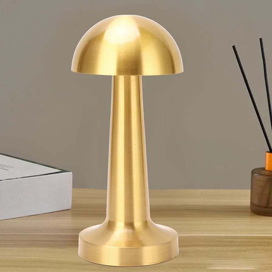 USB Charging Metal Rechargeable Table lamp With 3 Shades