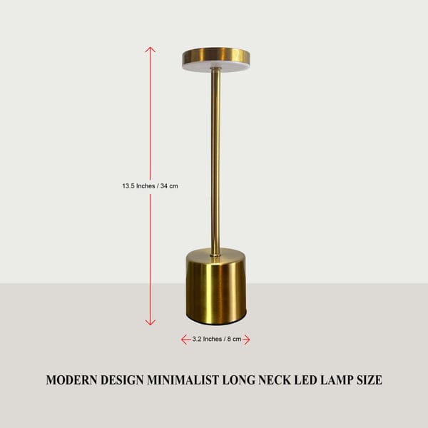 Classic Metal Touch Sensor LED Table Lamp Rechargeable Desk Lamp 3 Colors