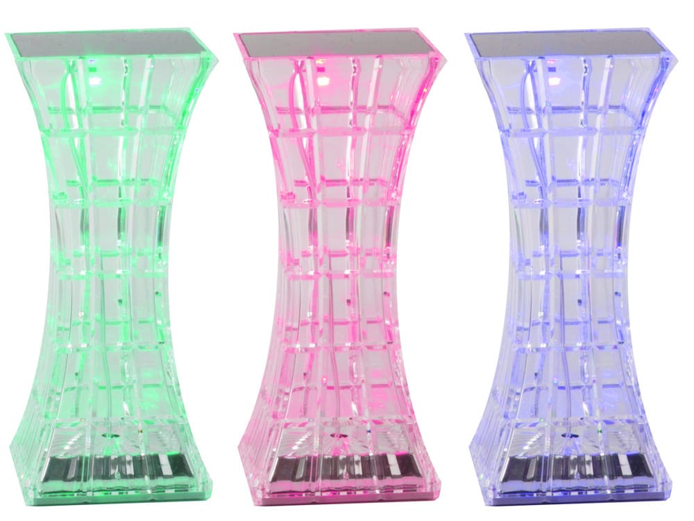 Multicolour Crystal Rechargeable Table Lamp Touch and Remote Control
