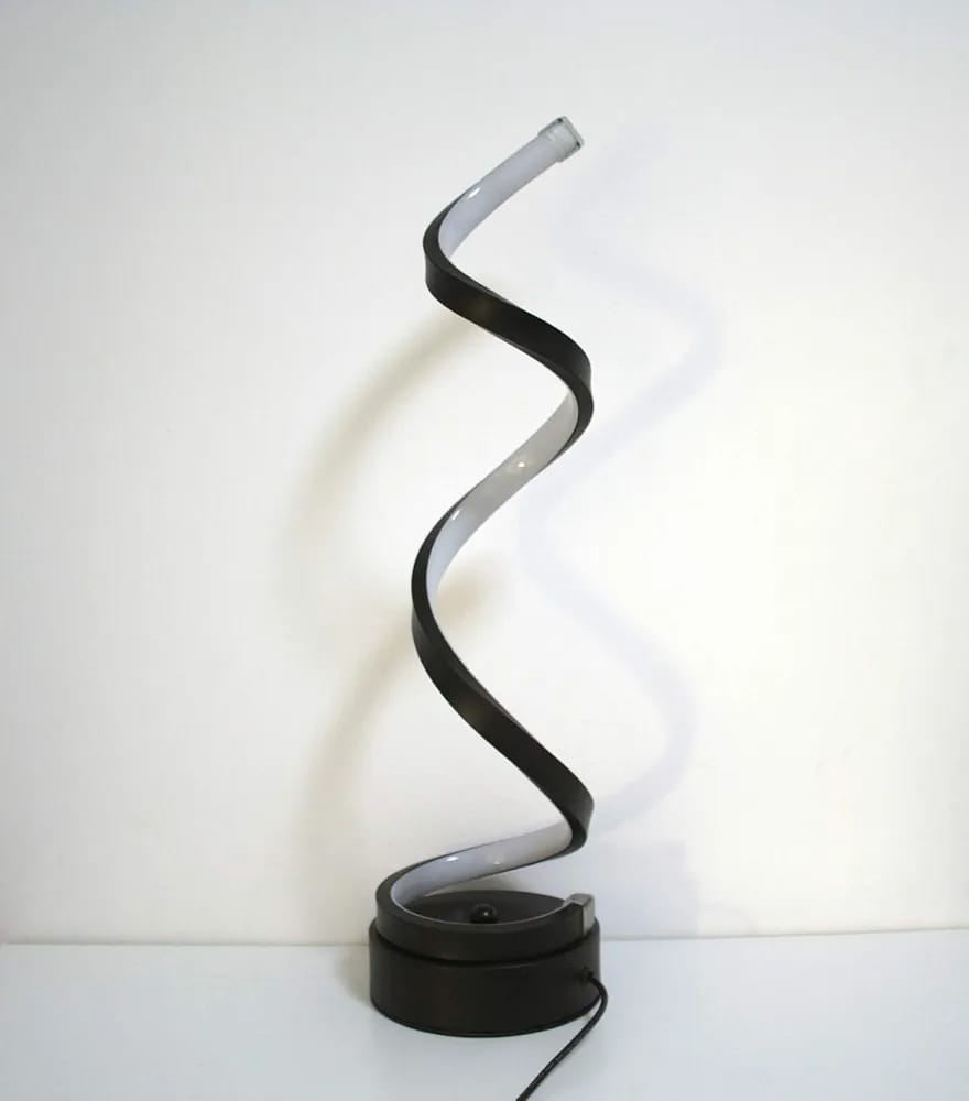 Stylish LED Night Lamp Spiral Line Table Lamp