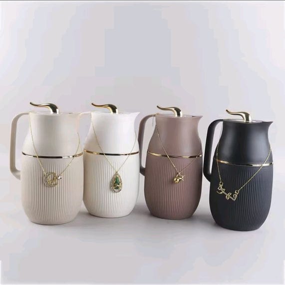 Arabian Style Gold Thermal Coffee Carafe