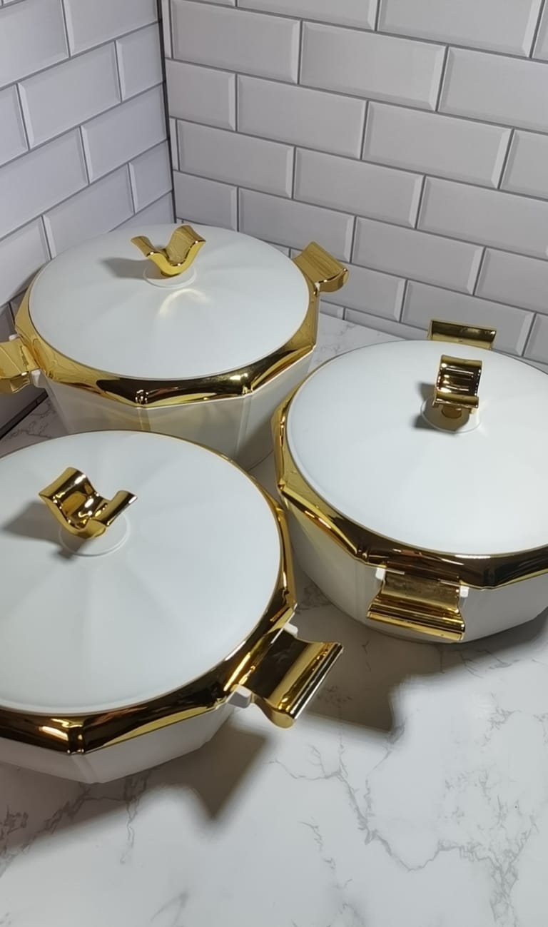 Original Factory Design 3PCS Food Warmer With Lid