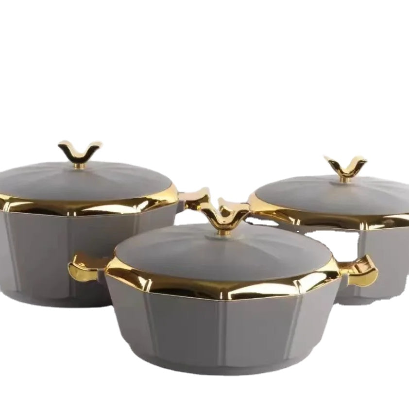 Original Factory Design 3PCS Food Warmer With Lid