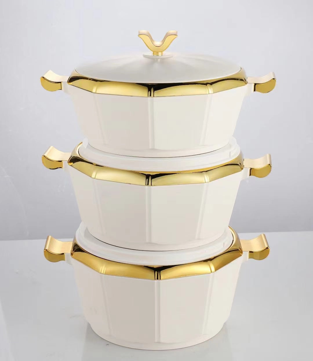 Original Factory Design 3PCS Food Warmer With Lid