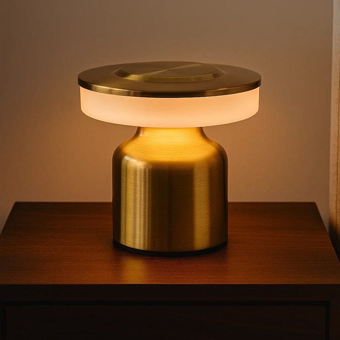 Metal Touch Sense Multiple Shade Rechargeable Desk Lamp
