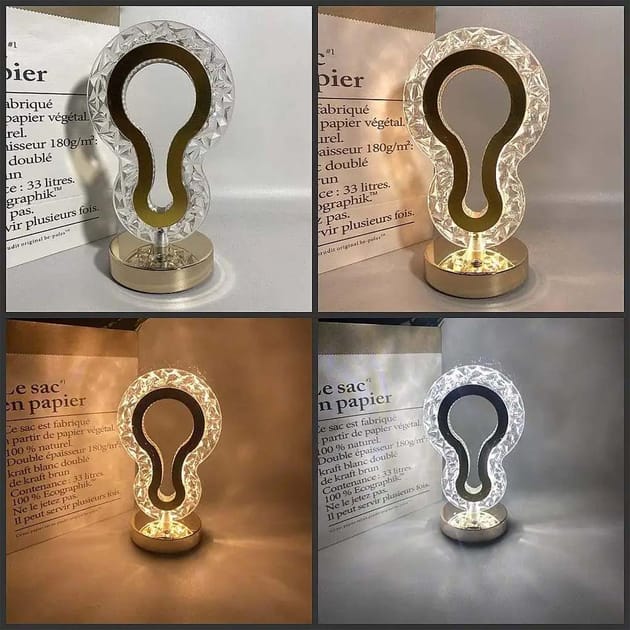 Luxuriouss Decorative Crystal Table Lamp