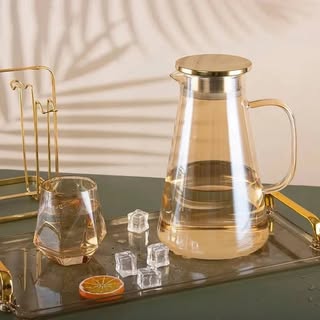 Elegant Design 6pcs High Borosilicate Water Set