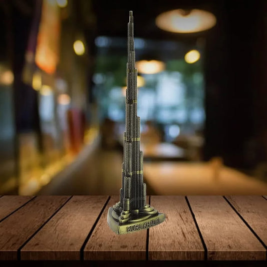 World Famous Building Dubai Burj Khalifa Tower Figurine model