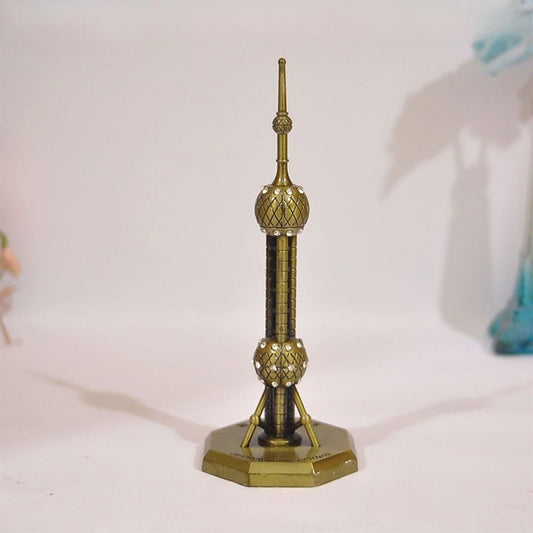 Shanghai Oriental Pearl Tower building model Tabletop Figurine
