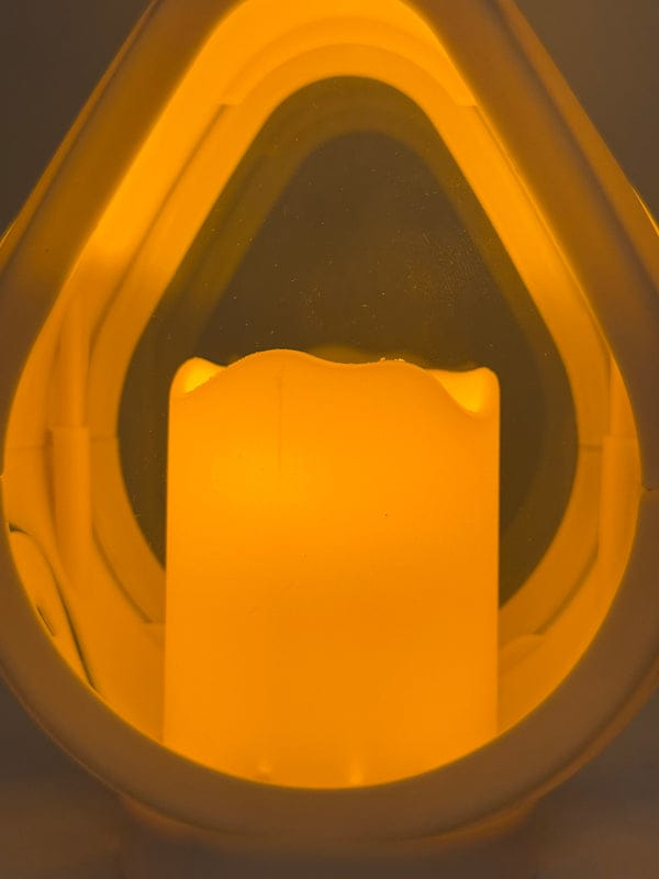 Peer Shaped Soft Illumination LED Lantern