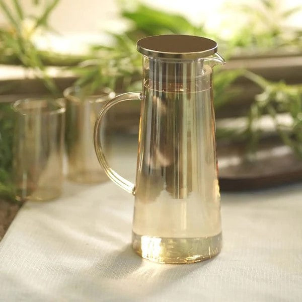 Royalford 7-Piece Glass and Jug Serving Set