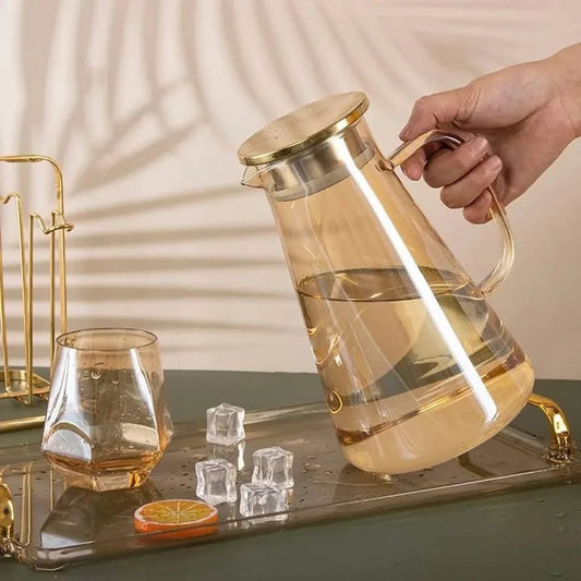 Elegant Design 6pcs High Borosilicate Water Set
