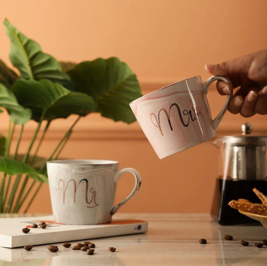 Stylish Ceramic Coffee Mugs for Couples