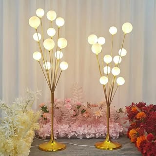 Luxury Balls Design Large Metal Gold Floor Lamp