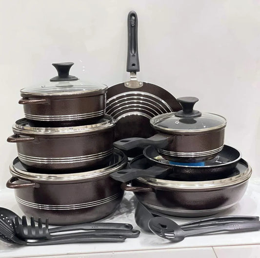 Dessini Series17Pcs Non Stick Cookware Set