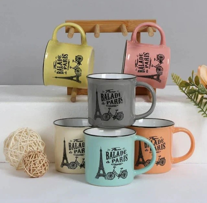 Paris Design Ceramic Coffee Mug