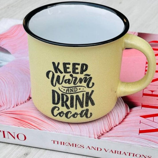 New Design Custom Engrave Quotation Mug
