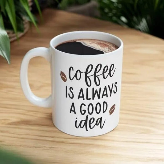 Goodhomes Porcelain Tea/Coffee Mugs with Quotes