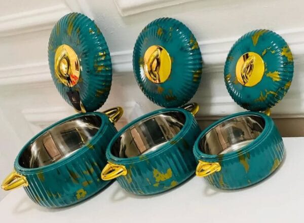 Luxury Arab style 3pcs Food Warmer