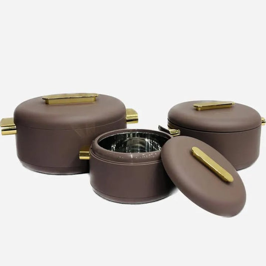 Durable Insulated Luxury 3pcs Food Warmer Set