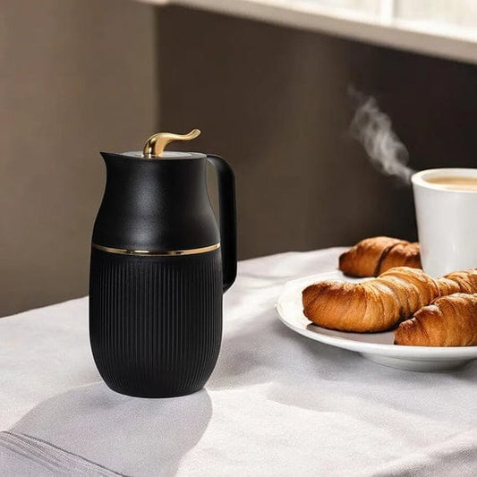 Arabian Style Gold Thermal Coffee Carafe