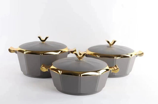 Original Factory Design 3PCS  Food Warmer With Lid