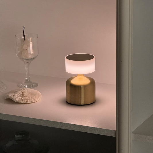 Metal Touch Sense Multiple Shade Rechargeable Desk Lamp