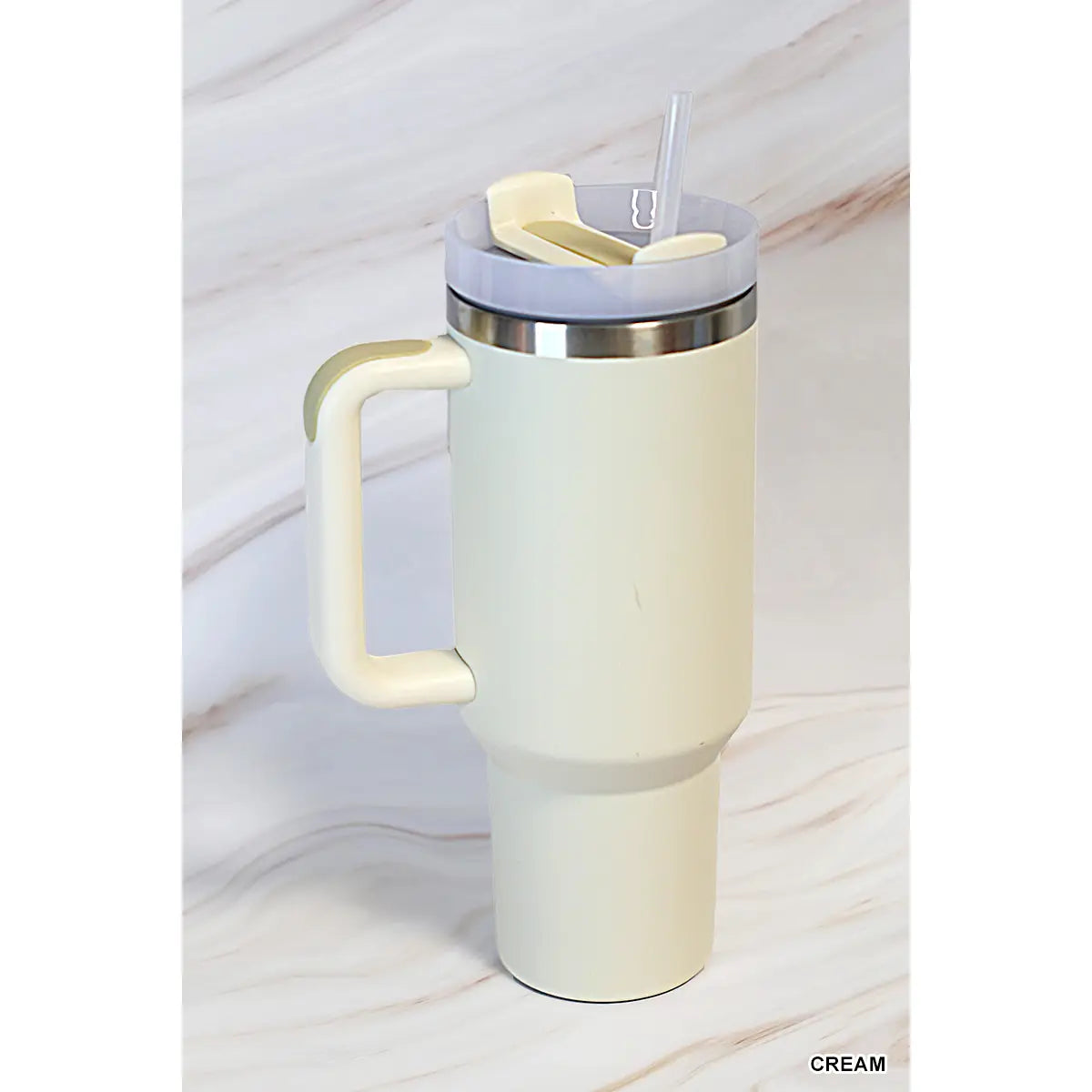 Premium High Quality Stainless Steel Insulated Tumbler - Cream
