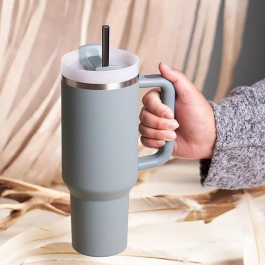 Premium High Quality Stainless Steel Insulated Tumbler - Grey